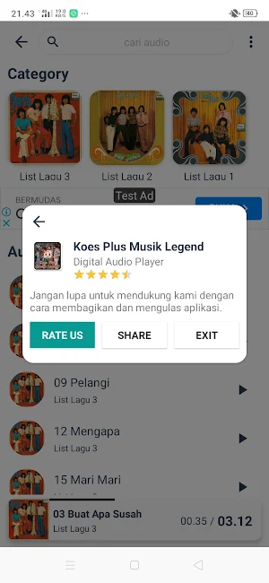 Koes Plus Musik Legend Screenshot 3