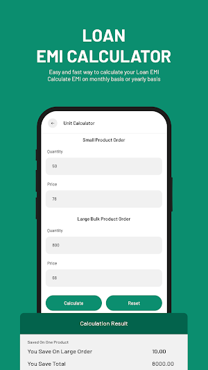 LoanPal - EMI Loan Calculator Screenshot 3