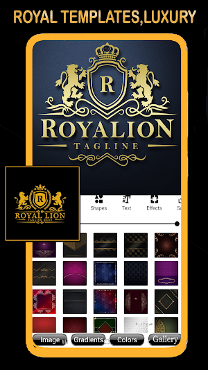 Royal Logo Maker -Luxury Maker Screenshot 1
