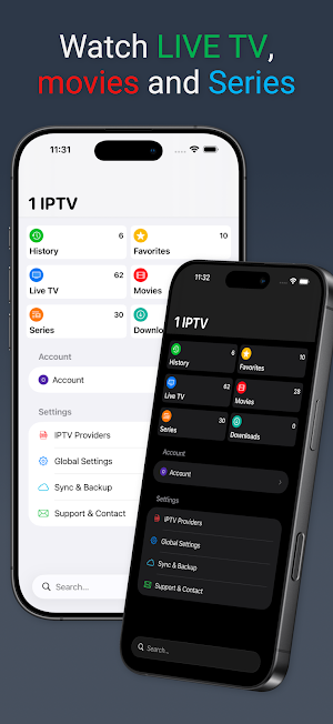 1IPTV Player Screenshot 0