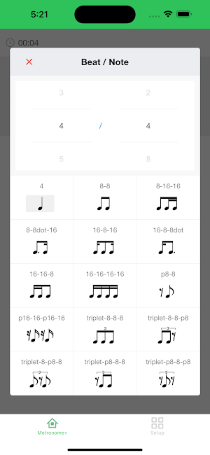 Metronme Plus Screenshot 1