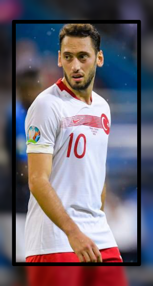 Hakan Calhanoğlu Wallpaper HD Screenshot 2