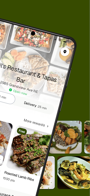 Basil's Restaurant & Tapas Bar Screenshot 1
