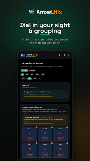 Arrowlitix – Archery Scoring Screenshot 2