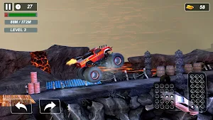 Monster Truck - Hill Racing Screenshot 2
