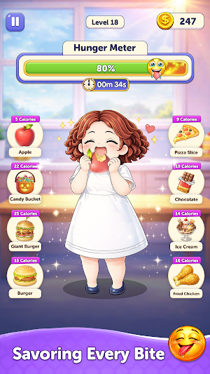 Feed the Foodie - Snack Quest Screenshot 2