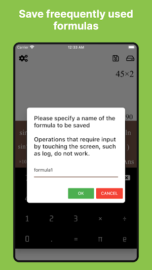 handy scientific calculator Screenshot 2
