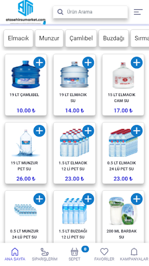 Ataşehir Su Market Screenshot 1