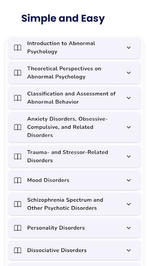 Abnormal Psychology Screenshot 3