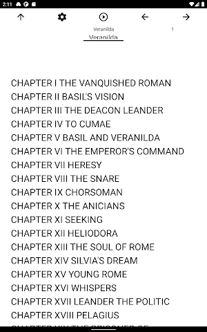 Book, Veranilda Screenshot 2