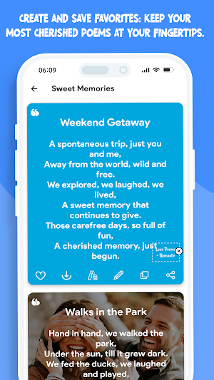 Romantic Love Poems Messages Screenshot 3