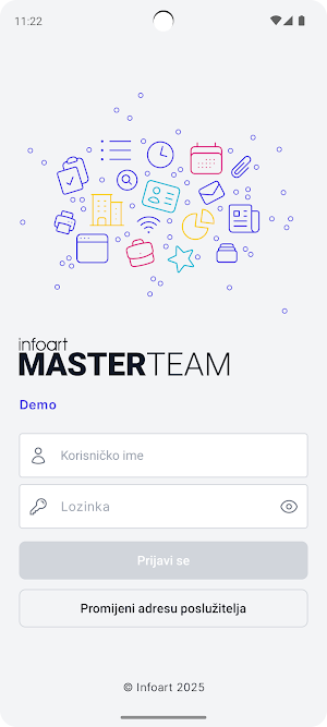 MASTER Team Portal Screenshot 0