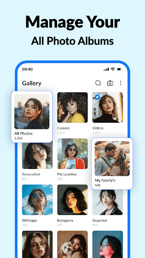 Gallery - Photo Gallery, Album Screenshot 2