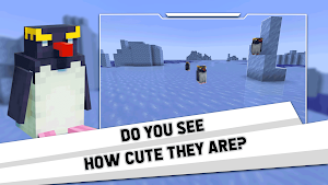 MCPE Penguin Mobs Modpack Screenshot 0