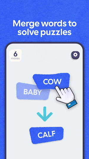 Overlap: A Word Merging Game Screenshot 0