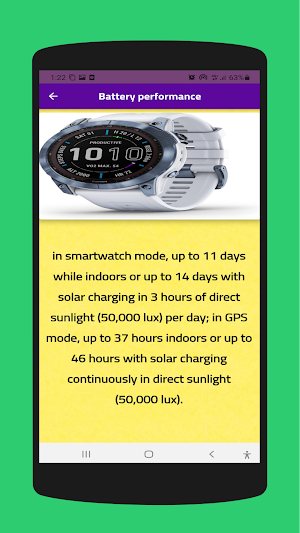 Garmin fenix 7S guide Screenshot 1