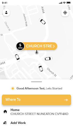 Hello Taxi Nuneaton Screenshot 1