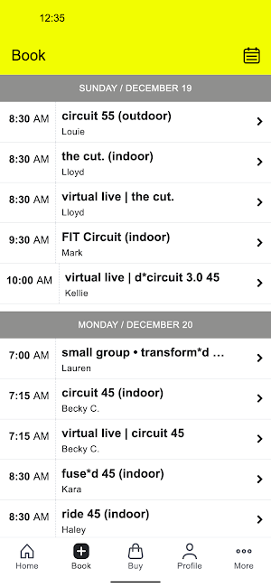 dFIT Screenshot 1
