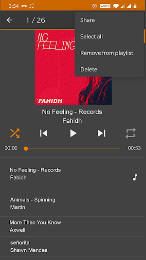 Wake Music Player Screenshot 2