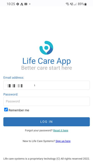 Life Care Systems Screenshot 0