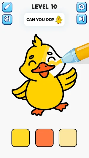 Color Draw Relaxing Game Screenshot 2