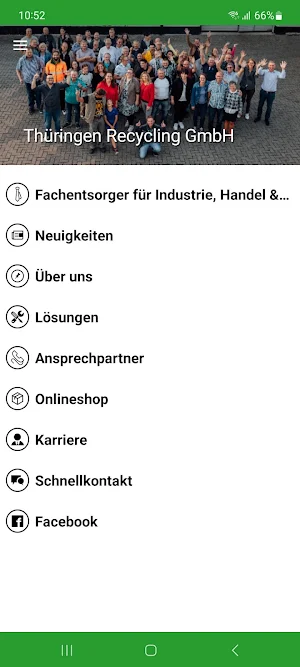 Thüringen Recycling Screenshot 1