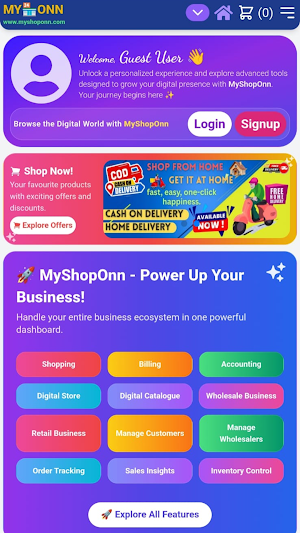 MYSHOPONN Screenshot 0