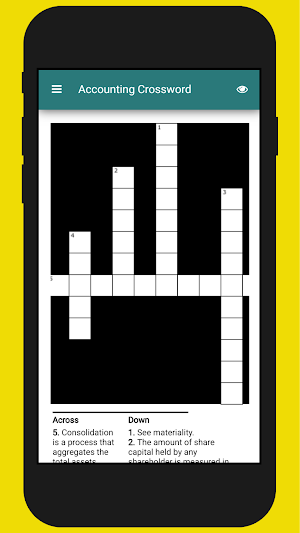 Accounting Crossword Screenshot 0