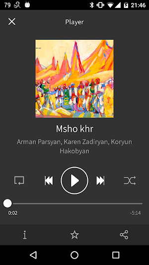 ArmenianMusic Screenshot 3