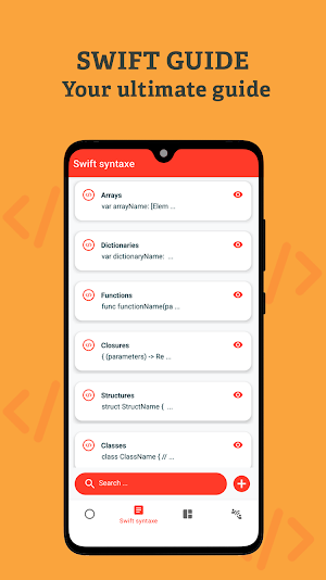 SWIFT Guide Screenshot 1
