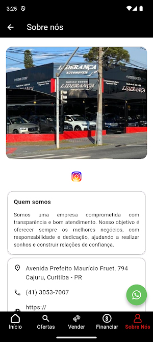 Liderança Automóveis Screenshot 0