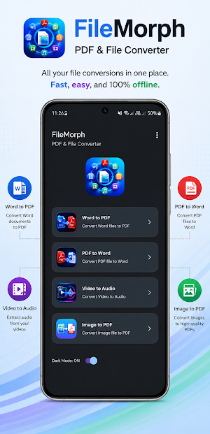 FileMorph: PDF&File Converter Screenshot 1