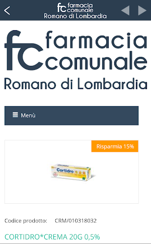 Farmacia Comunale Romano Screenshot 1