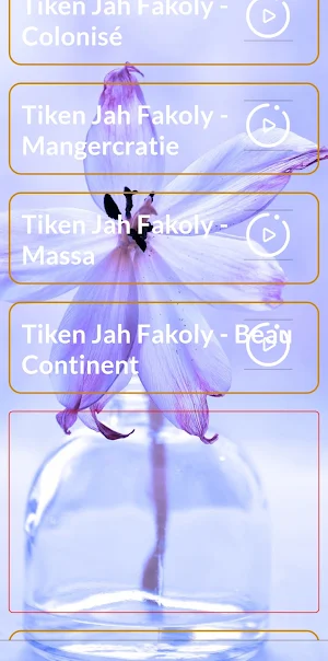 les chansons Tiken Jah Fakoly Screenshot 0