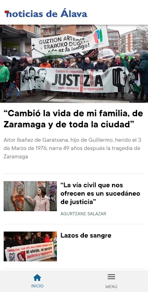 Diario de Noticias de Álava Screenshot 0
