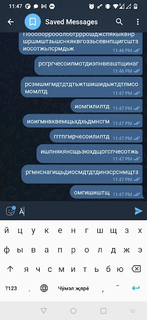 Selkup Keyboard Screenshot 1