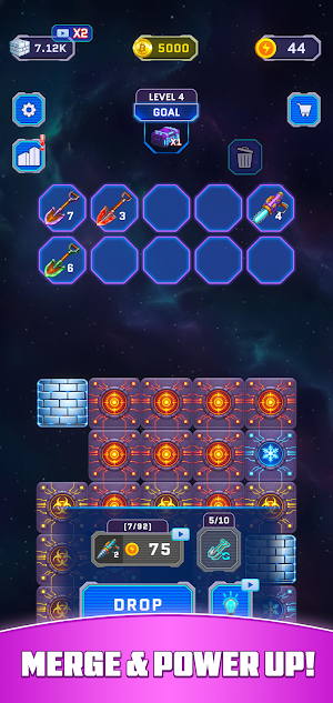Gold Merge Miners: Merge & Dig Screenshot 0