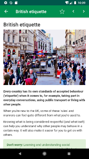International Student App (UK) Screenshot 2