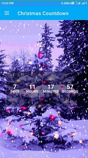 Christmas Countdown Screenshot 1