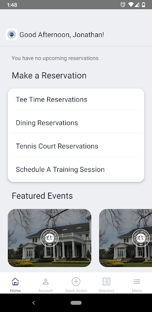 Cincinnati Country Club Screenshot 1