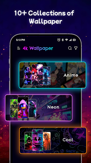 Wallpapers 4K - Live Wallpaper Screenshot 3