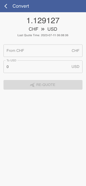 USD to CHF Screenshot 3