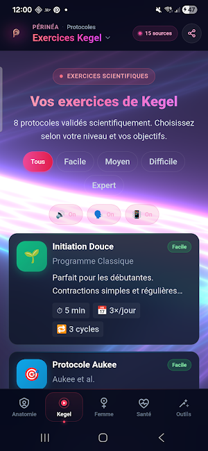 Périnéa Kegel & Périnée Pro Screenshot 2