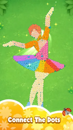 Lovely Blooms: Dot Connect Screenshot 0