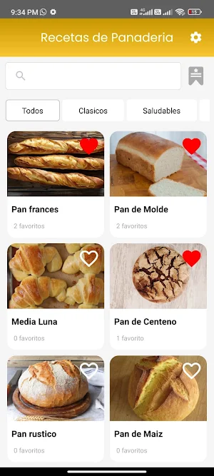 Recetas de Panaderia Screenshot 1
