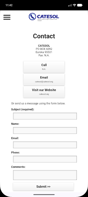 CATESOL Community Screenshot 2