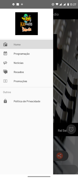 Web Rádio Kadu Divulgações Screenshot 1