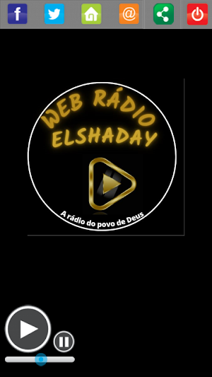 Web Rádio El Shaday Online Web Screenshot 1