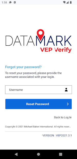 DATAMARK VEP Verify Screenshot 1