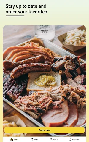 Warehouse Barbecue Co. App Screenshot 0
